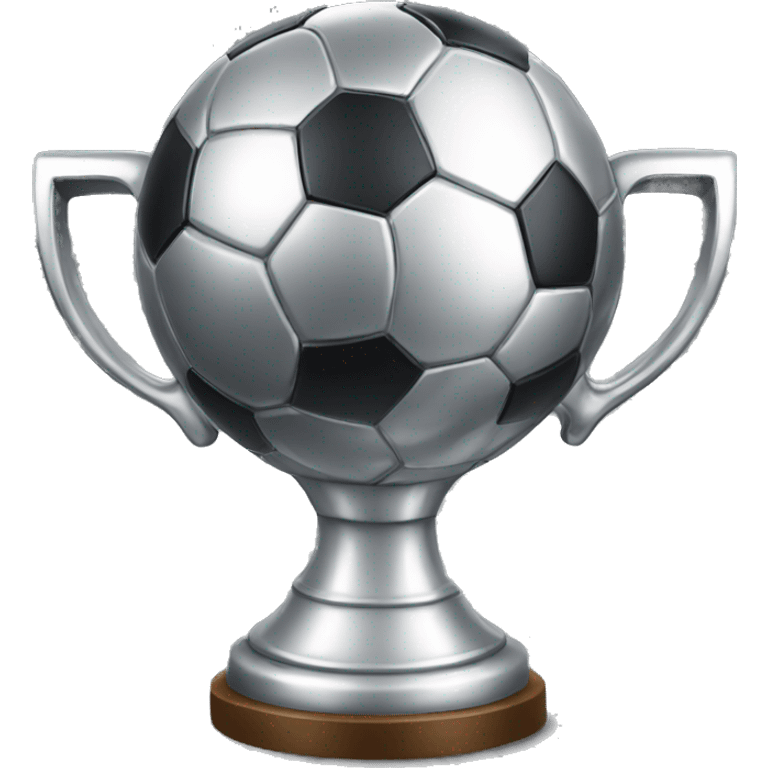 silver football cup emoji