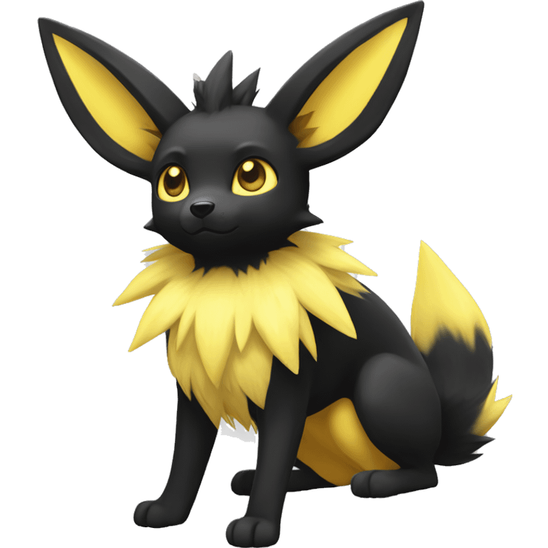 Umbreon-Jolteon full body emoji