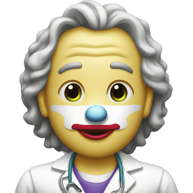 Medico payaso  emoji