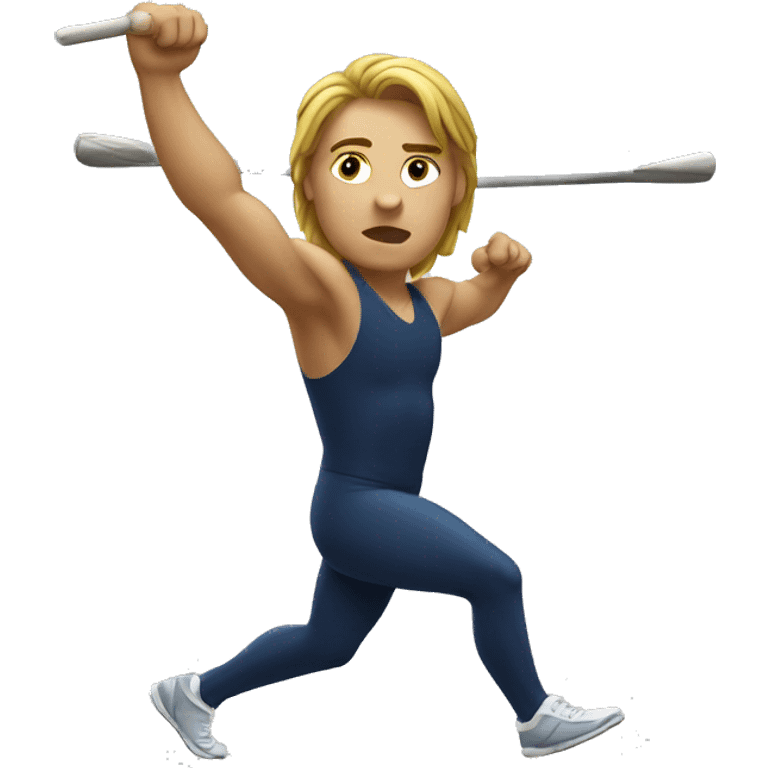 Javelin thrower emoji