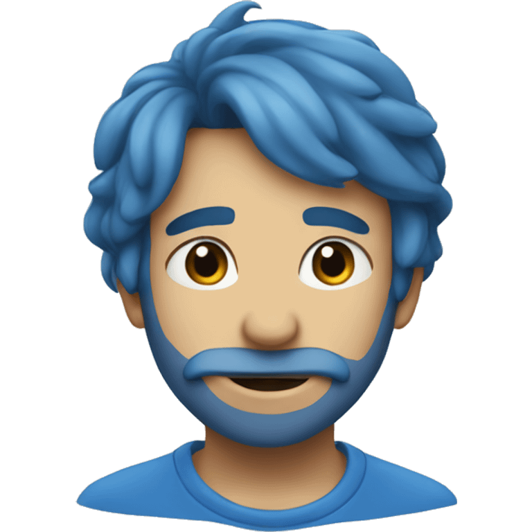 Herz Blau emoji