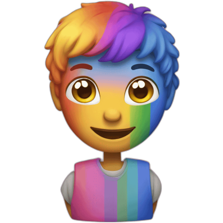 Gay pride emoji