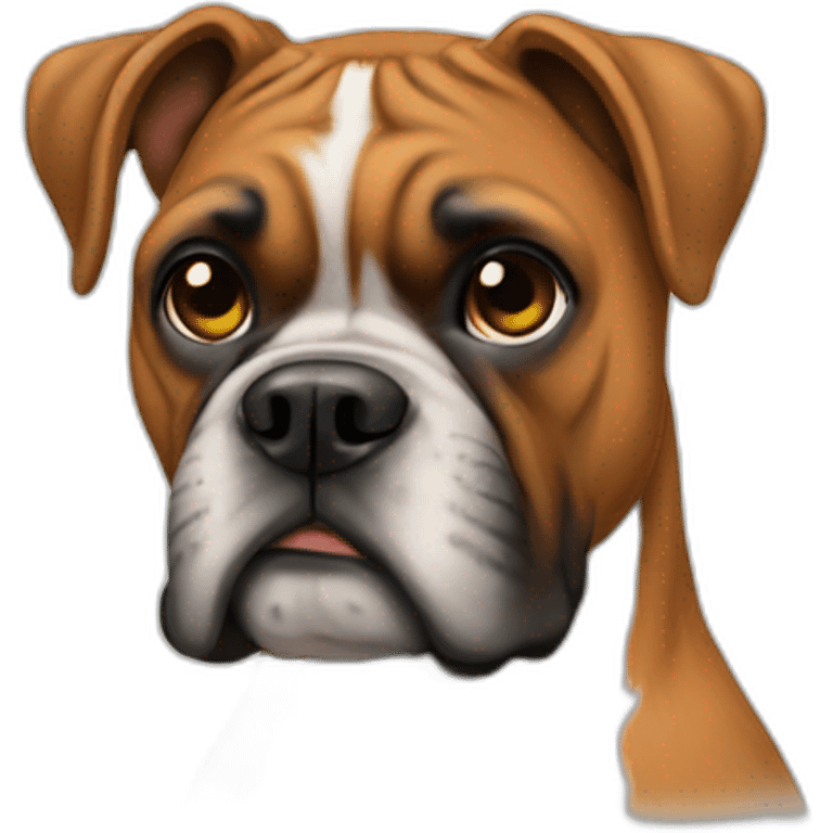 boxer met geweer emoji