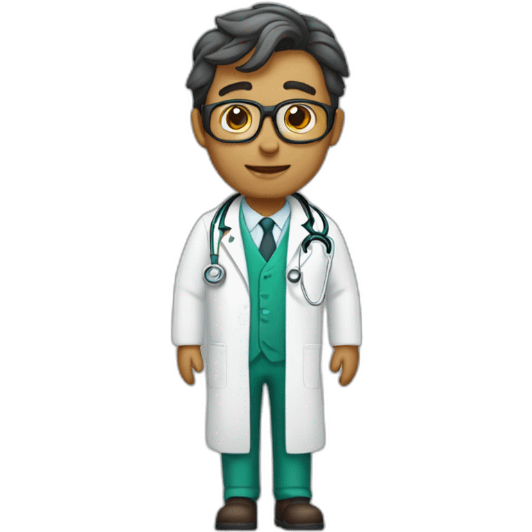 doctor going to the pub emoji