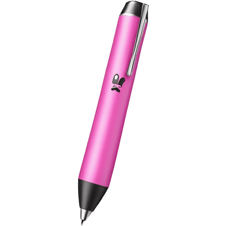 Pink tattoo pen emoji