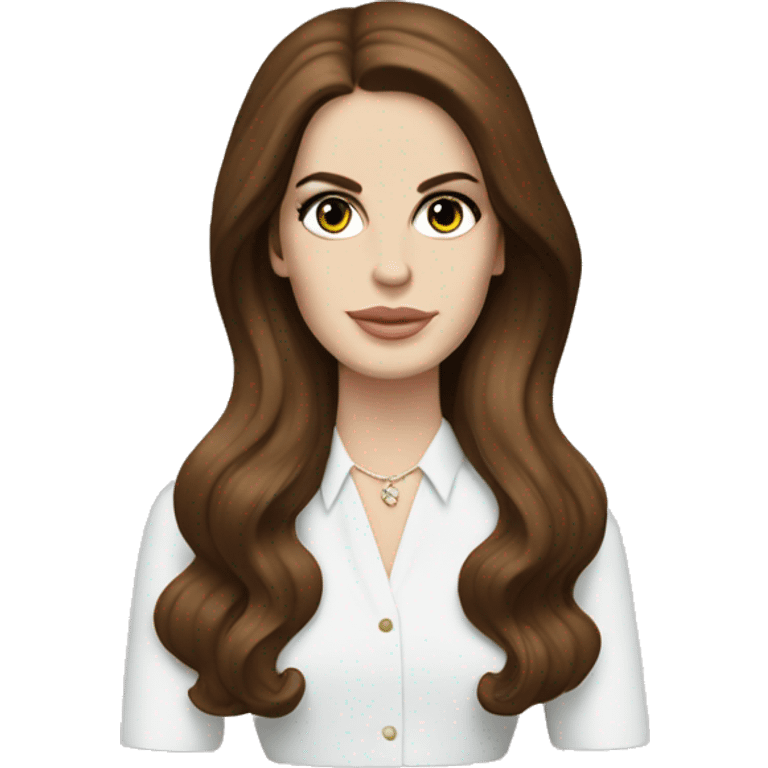 a lana del rey as a designer emoji