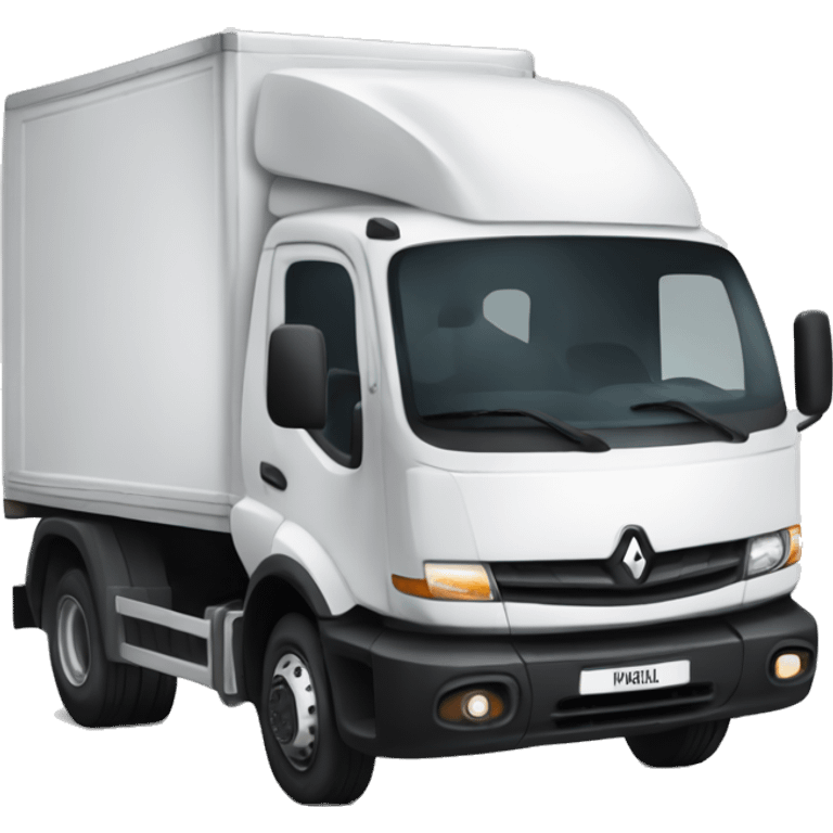 Broken Renault traffic truck  emoji