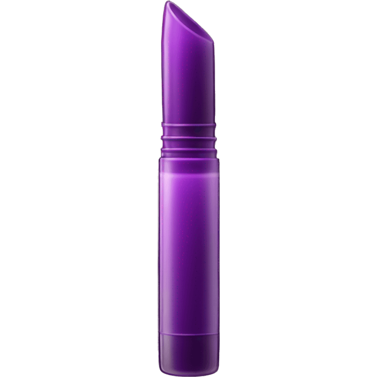 Realistic tube of grape lip gloss emoji