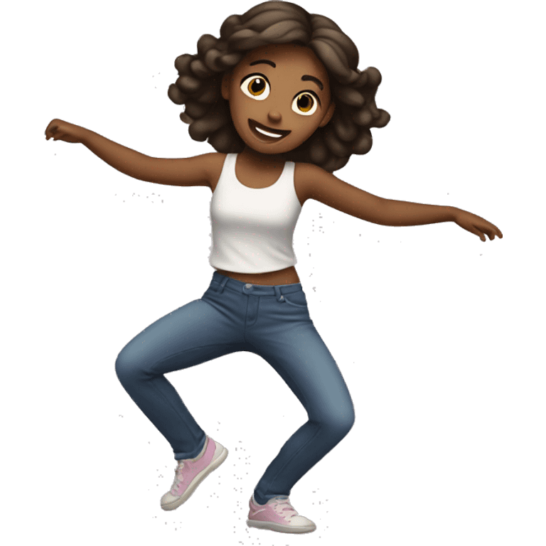 girl dancing emoji