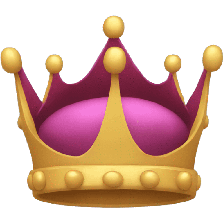 Crown with muscles emoji