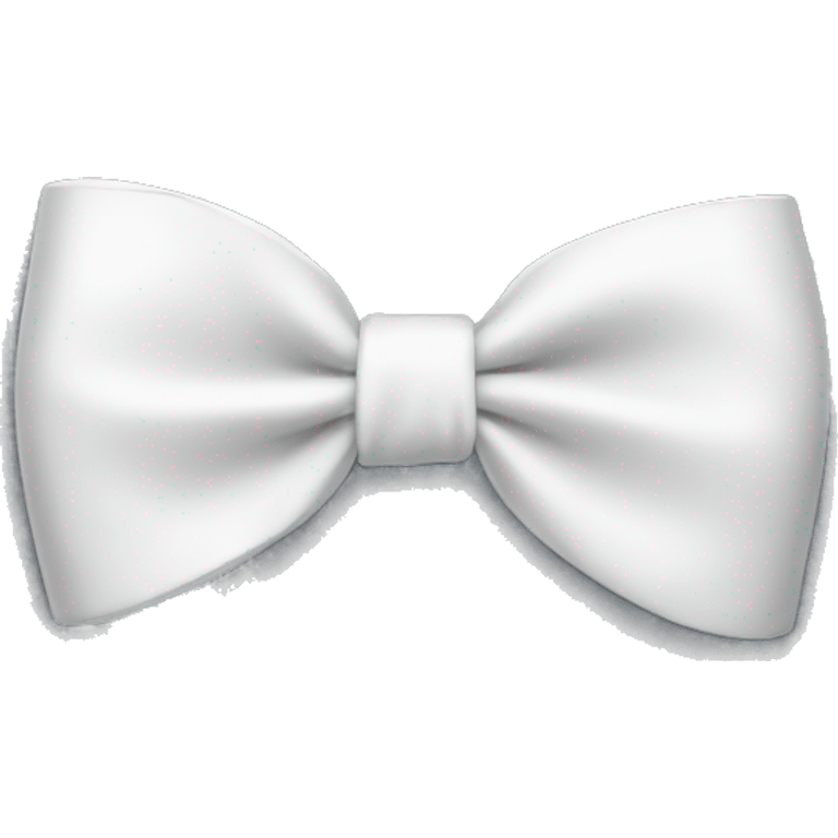 White bow emoji