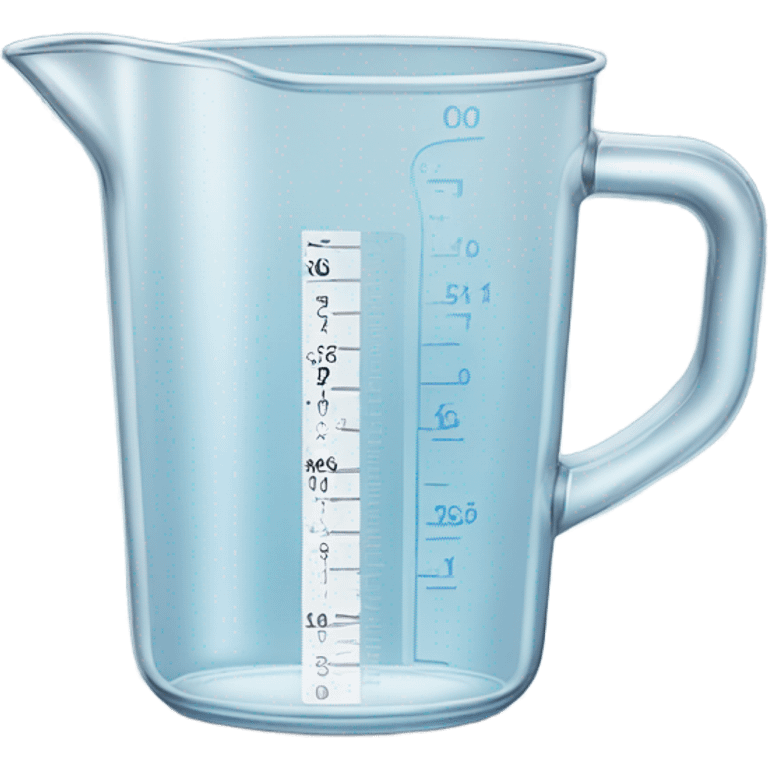 water in a measuring cup emoji