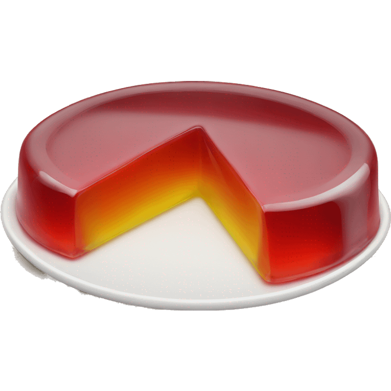 Jello on plate emoji