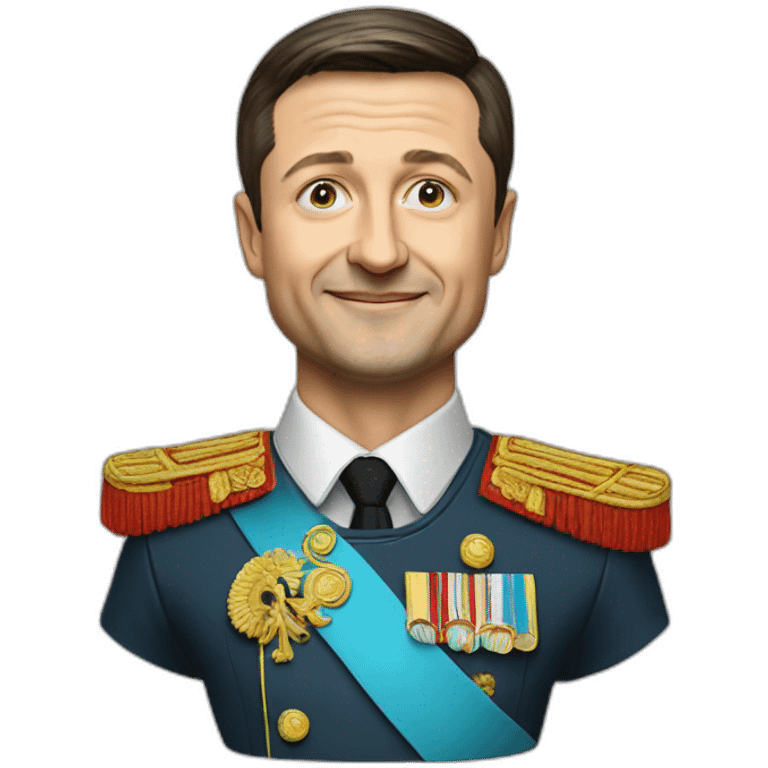 Vladimir Zelensky in moskow emoji