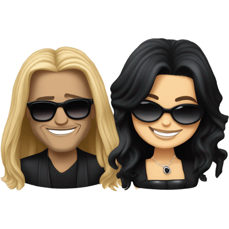  ozzy osbourne with jessica simpson emoji