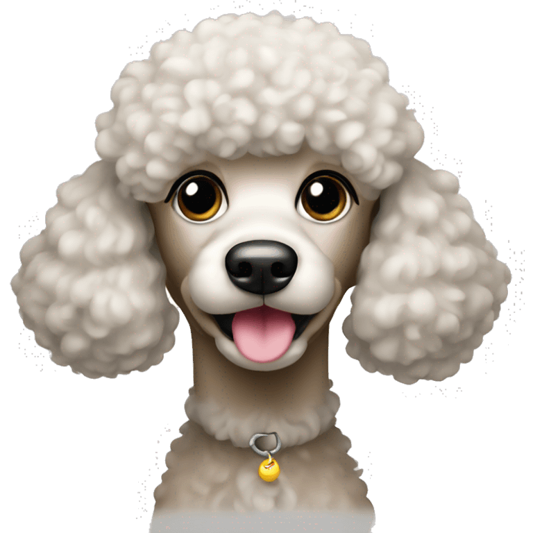 Poodle toy emoji