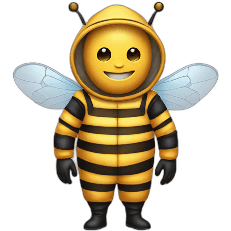 beekeeper cotume emoji