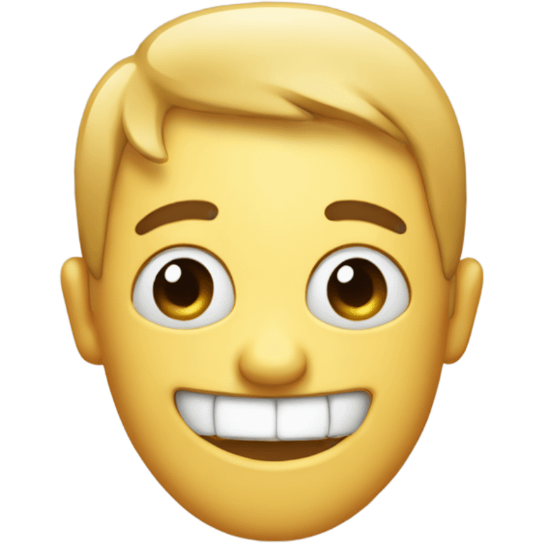 emoji winking and tapping their head emoji