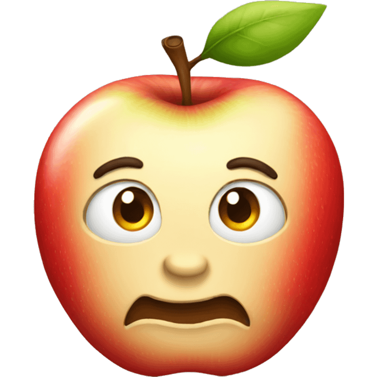 apple cartoon emoji