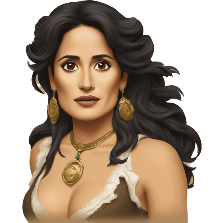 salma hayek in “wild wild west” emoji