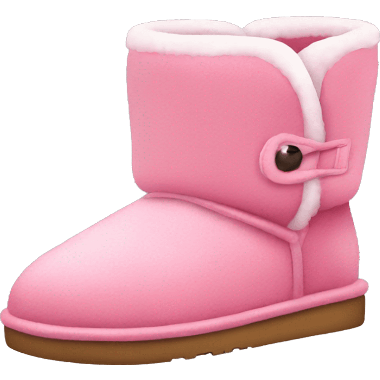 Pink Ugg slippers emoji