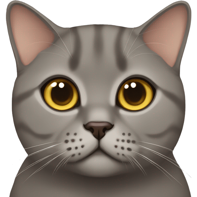  Brown British Shorthair  emoji