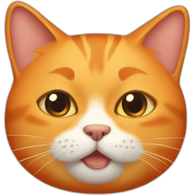 chonky orange cat emoji