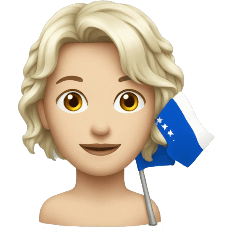 Erstelle mir die yezidische Flagge  emoji