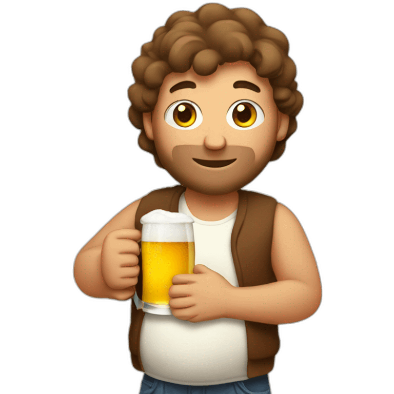 pregnant-man-with-beer emoji