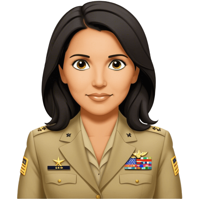 куфдшыешс Tulsi Gabbard, US intelligence chief emoji