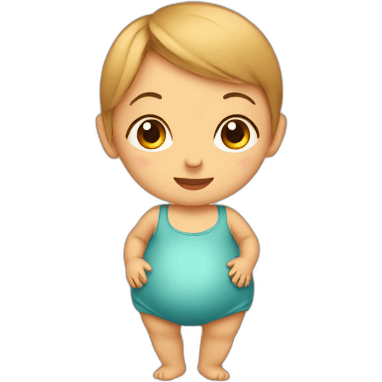 Pregnant baby emoji