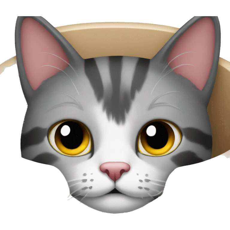 Cat litter box emoji