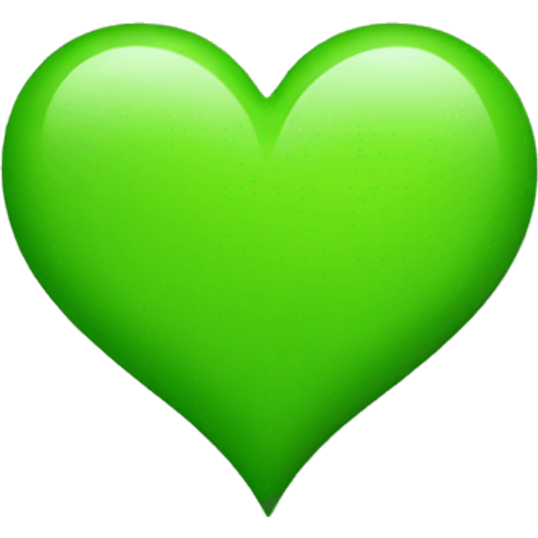 heart green emoji