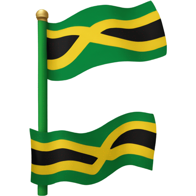 Jamaica flag merry Christmas  emoji