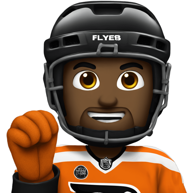 Philadelphia Flyers Gritty emoji