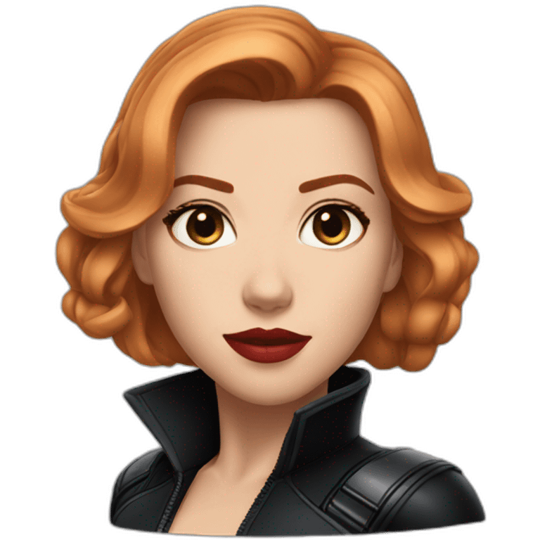 Scarlett Johansson, marvel black widow emoji