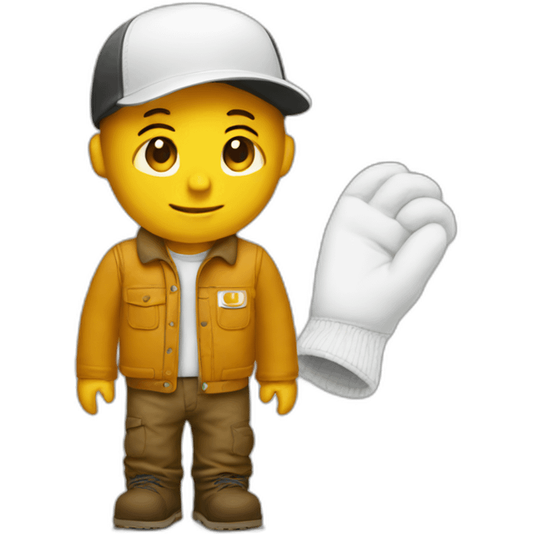 white carhartt emoji