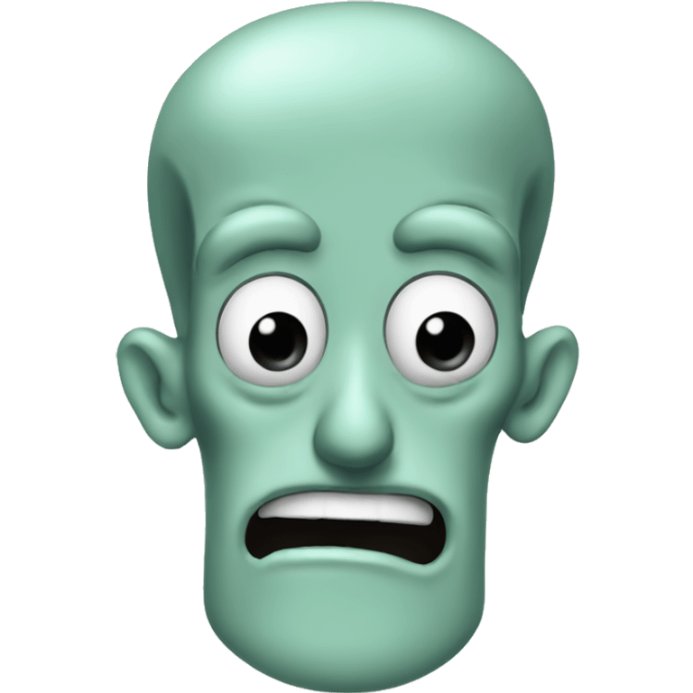 Squidward emoji