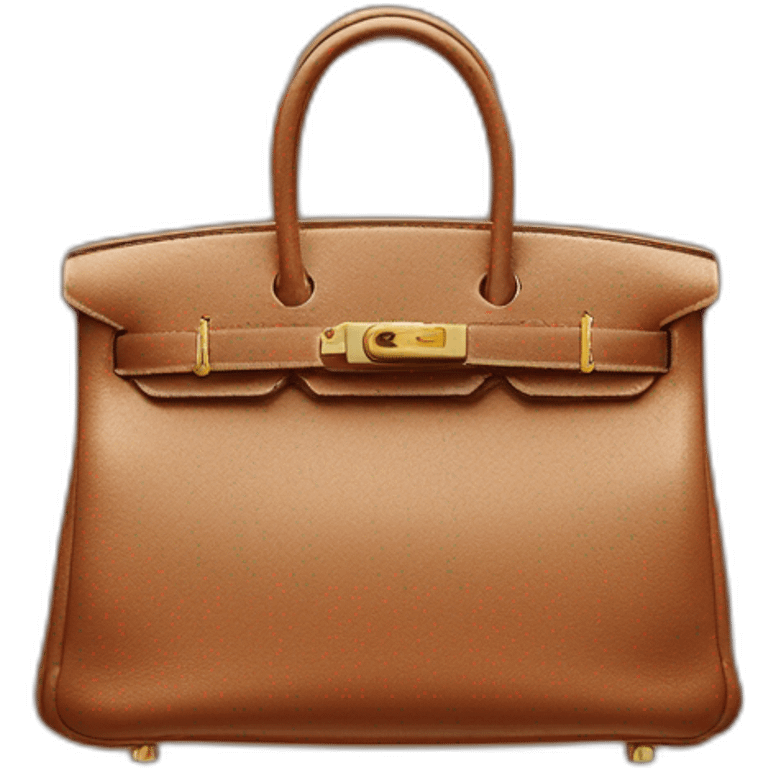 Hermes Birkin bag emoji