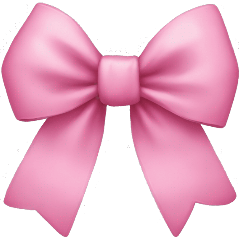 Pink bow  emoji