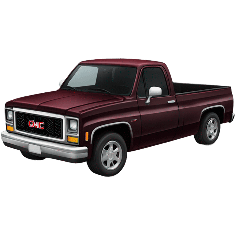 Gothic pickup truck gmc blood 4 door emoji