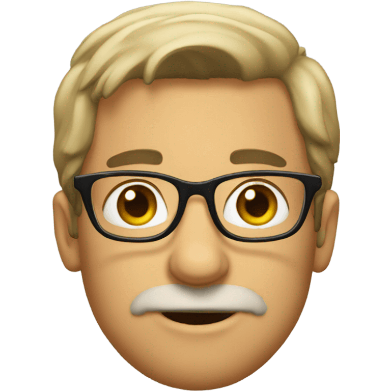 Charlie with glasses emoji