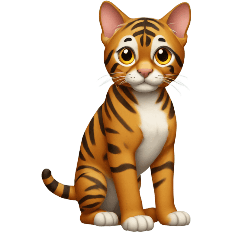 Bengal on the edge emoji