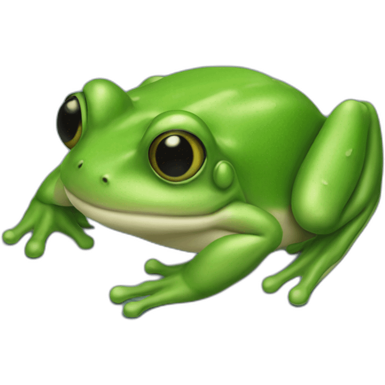 Saturne grenouille emoji