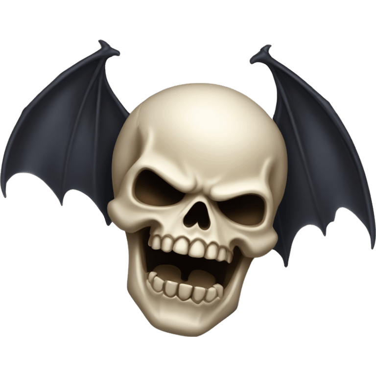 avenged sevenfold bat skull emoji