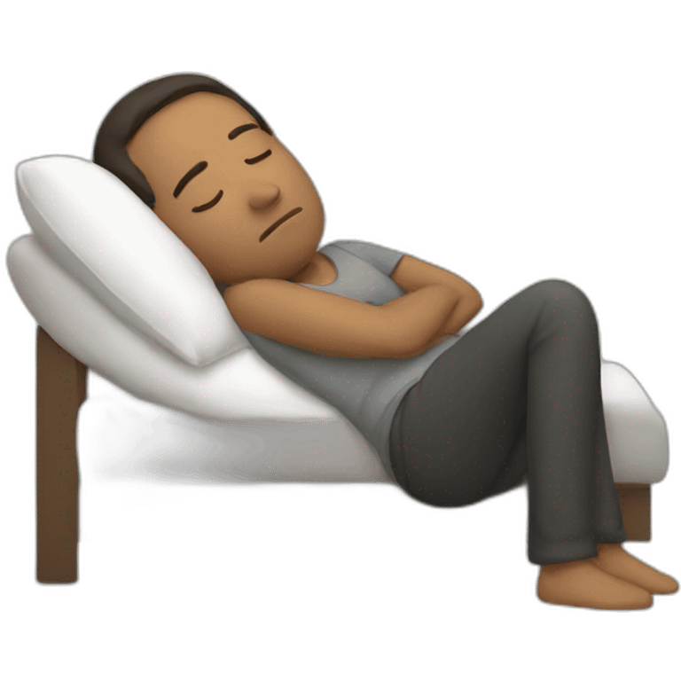 Sleeping man emoji