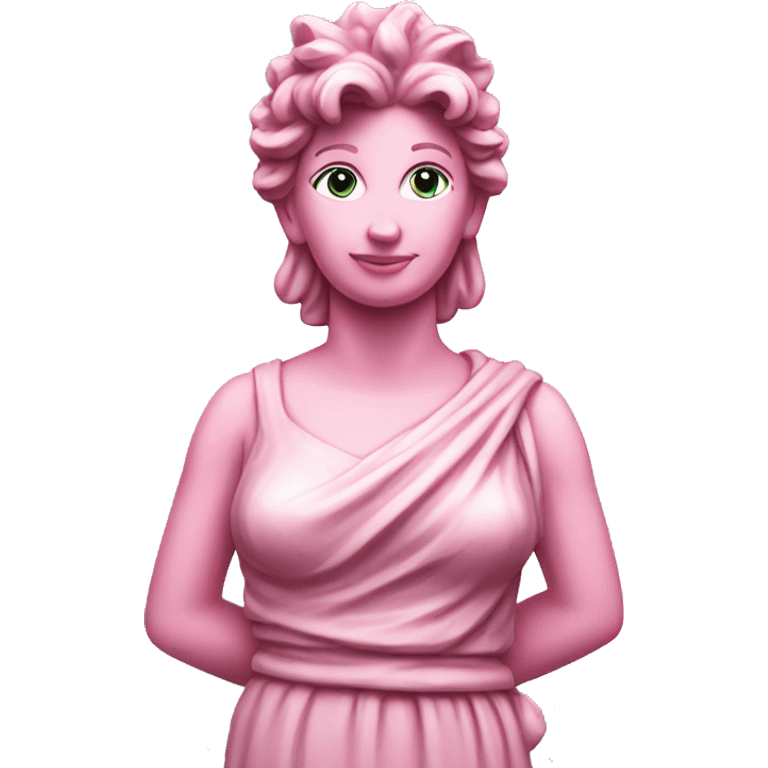 pink liberty statue emoji