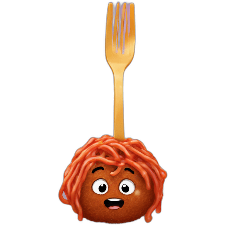 spaghetti meatballs emoji