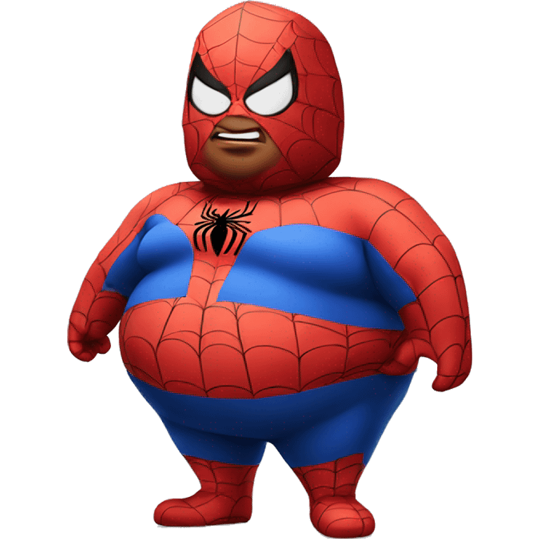 obese spiderman emoji