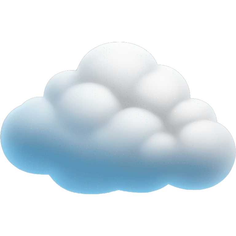 Cloud emoji